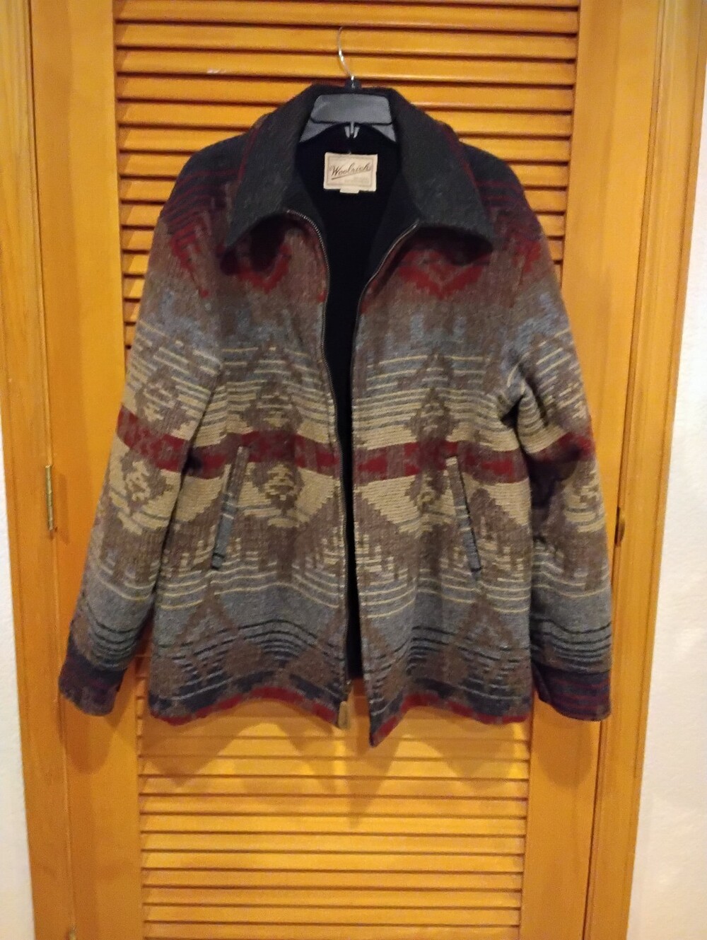 USED Vintage Woolrich Wool Blend Jacket Large
